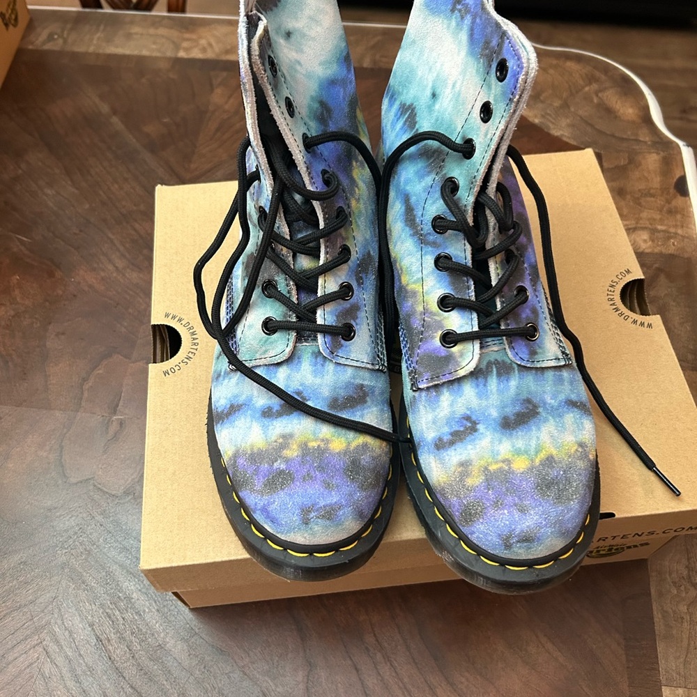 Dr. Martens Tie-Dye Boots
